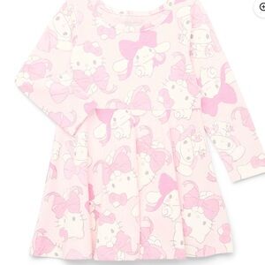 Pink Hello Kitty Dress-Size 2T